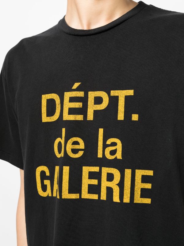 GALLERY DEPT. logo-print Cotton T-shirt - Farfetch
