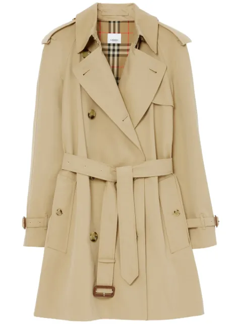 Burberry cotton gabardine trench coat