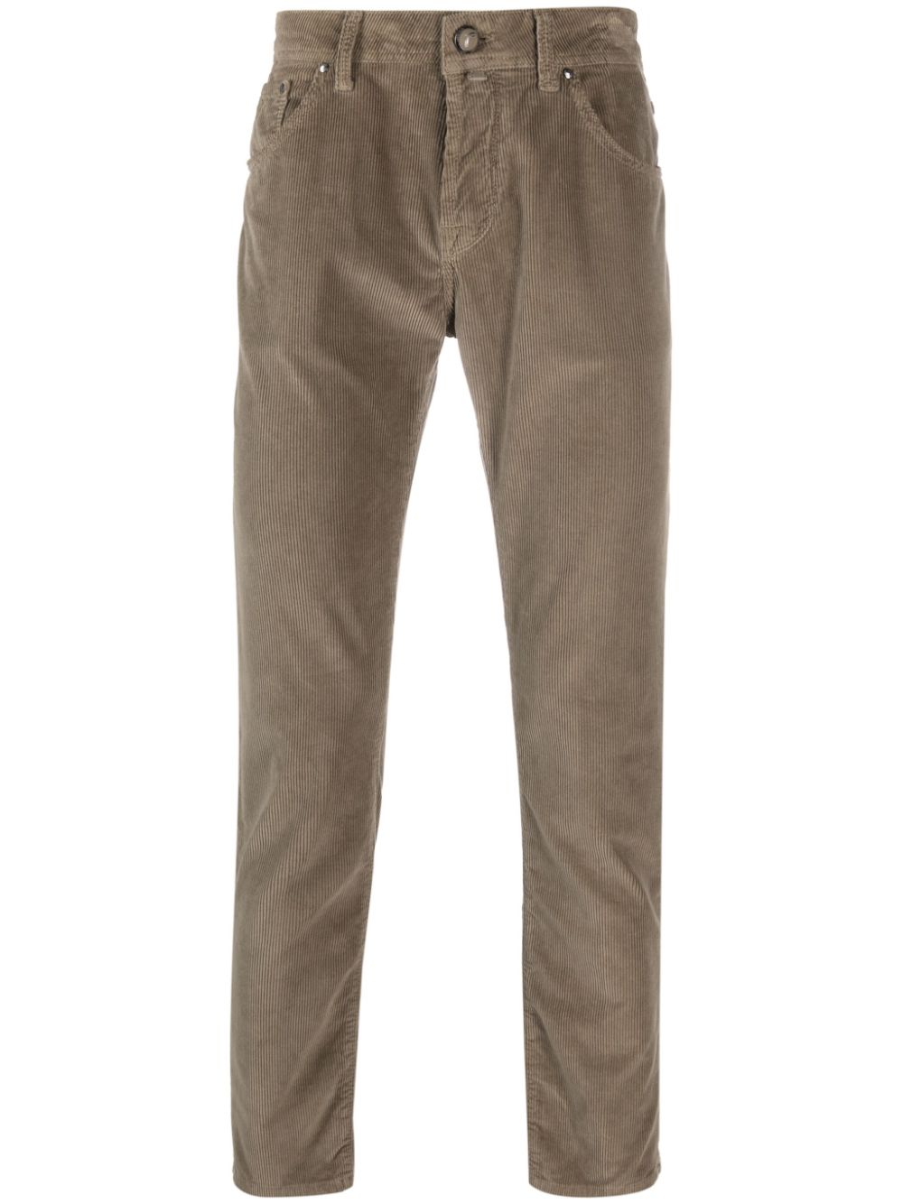 Jacob Cohën Corduroy high-waist Trousers - Farfetch