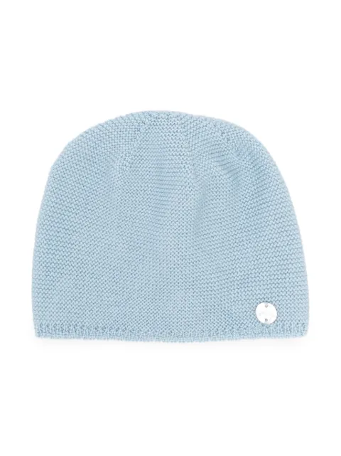 Paz Rodriguez button-detail wool beanie