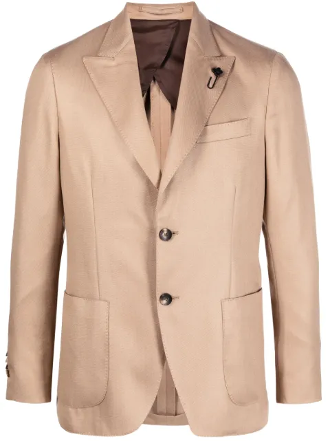 Lardini enkeltradet blazer med smal pasform