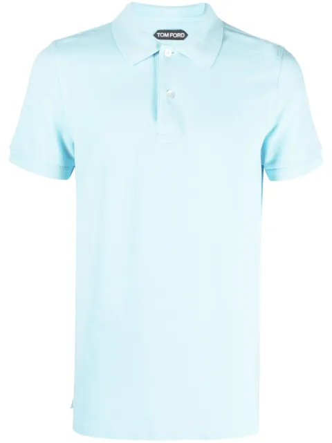 TOM FORD short-sleeve cotton polo shirt
