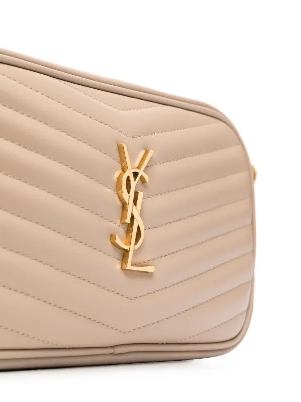 Saint Laurent White Mini Lou Bag