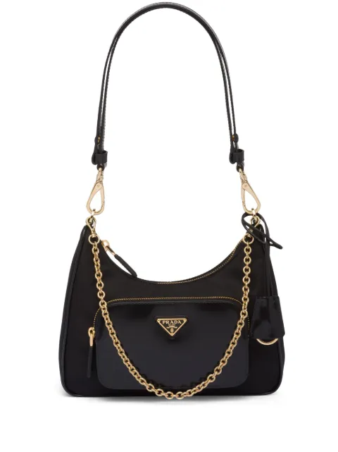 Prada Bolsa tiracolo com logo triangular