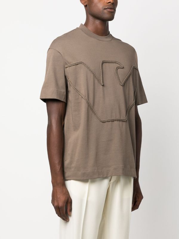 Emporio Armani エンボスロゴ Tシャツ - Farfetch