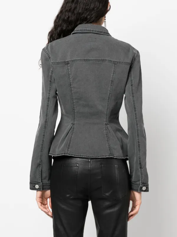 【関税込み】Magda Butrym デニムジャケット Magda Butrym デニムジャケット | グレー | FARFETCH JP