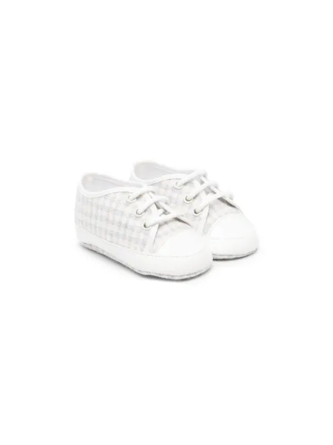 Colorichiari check-pattern lace-up sneakers