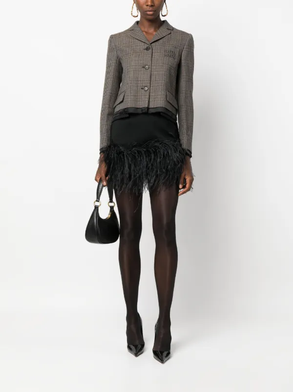 Miu miu fringe jacket discount