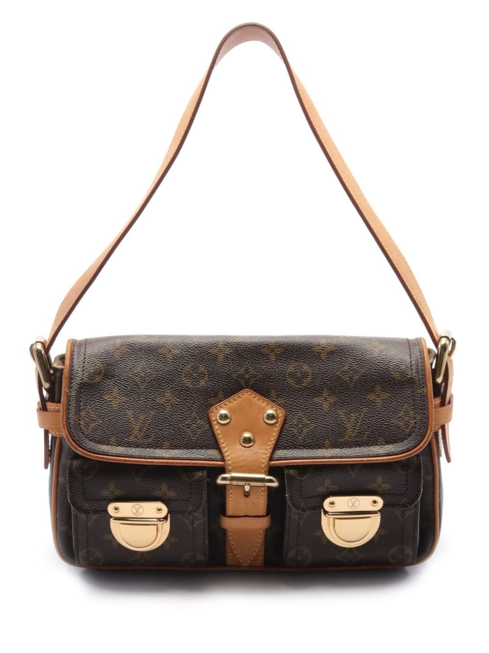 Louis Vuitton Pre-Owned Brown Monogram Hudson PM Long Strap Canvas  Messenger Bag, Best Price and Reviews