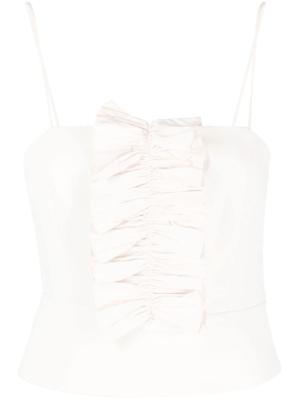 bow-detailing sleeveless top