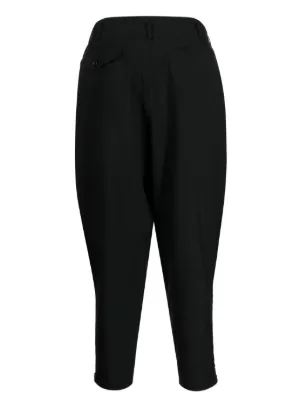 Black Comme Des Garçons クロップド サルエルパンツ | ブラック