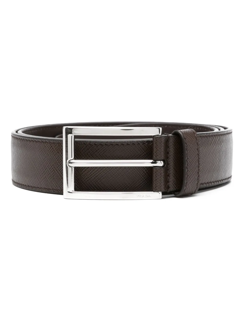 Prada Gürtel aus Saffiano-Leder | Braun | Image 1