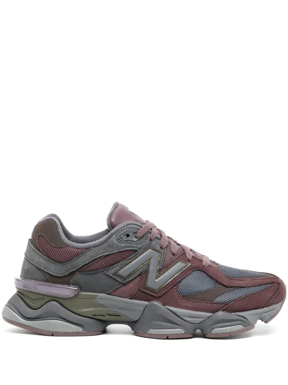 New Balance 90/60 Panelled Sneakers In Purple