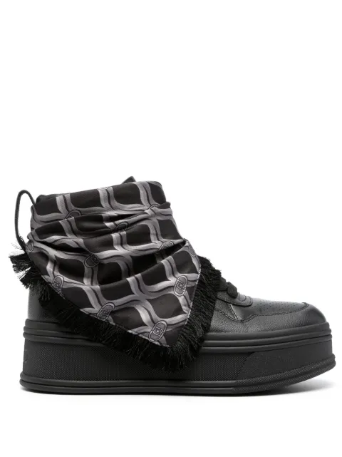 LIU JO Selma scarf-detail sneakers
