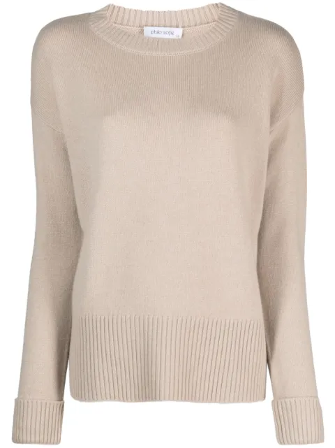 Philo-Sofie turn-cuffs cashmere jumper