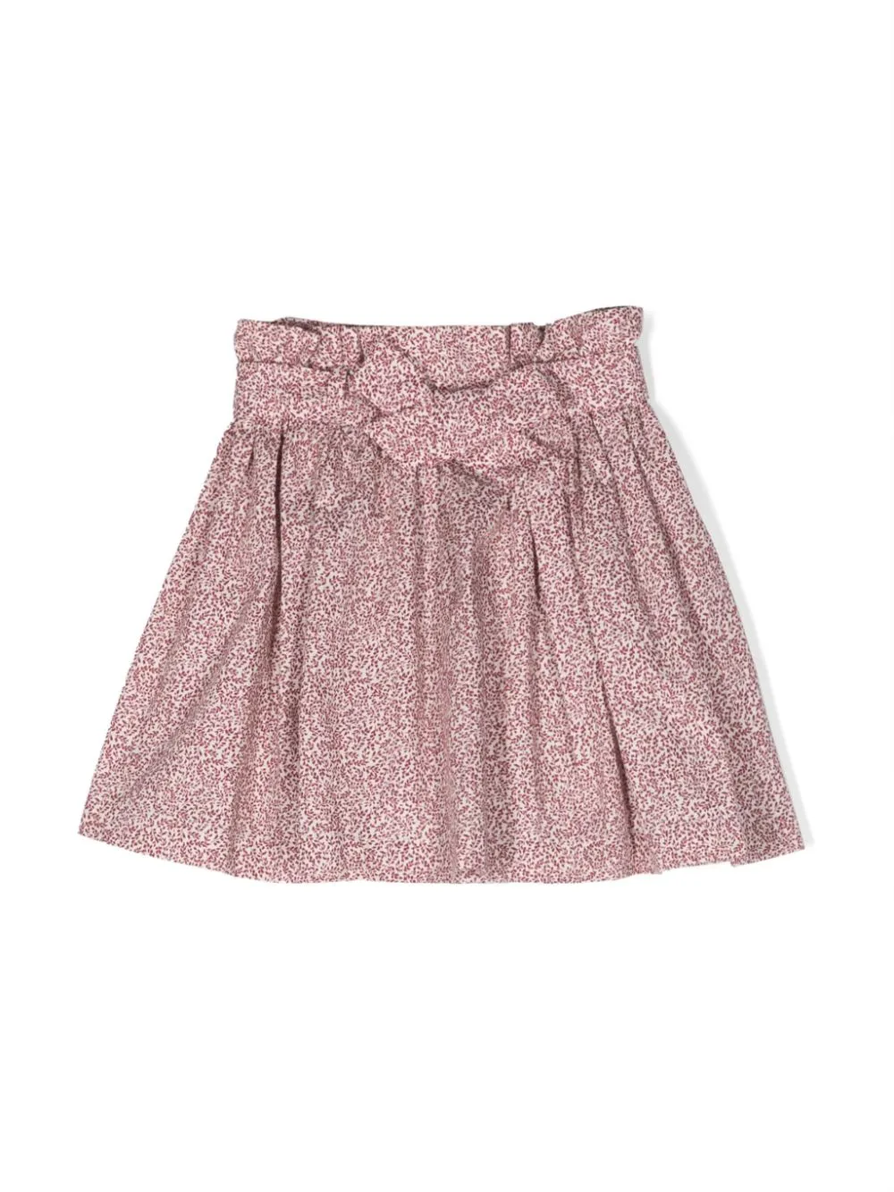 Bonpoint Floral-print Cotton Skirt In Neutrals