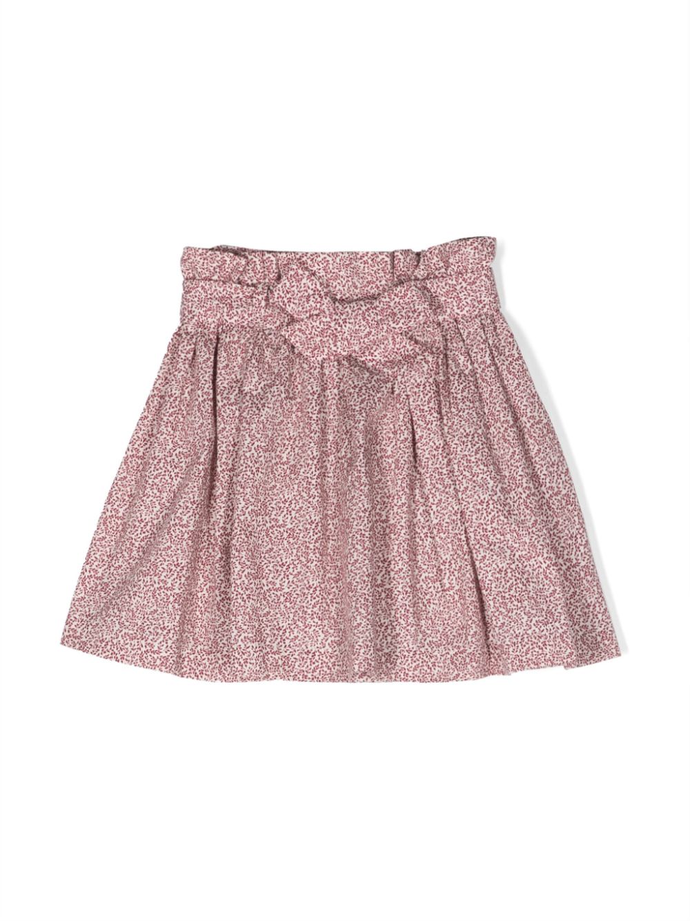 Bonpoint floral-print cotton skirt - Neutrals