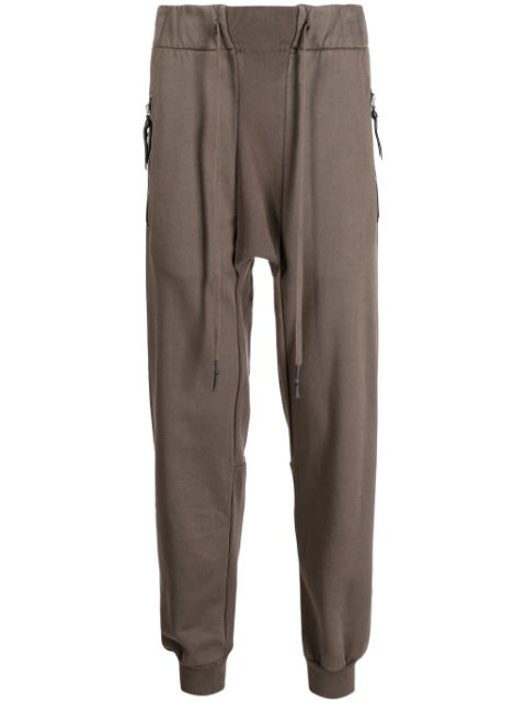 11 By Boris Bidjan Saberi panelled tapered cotton track pants