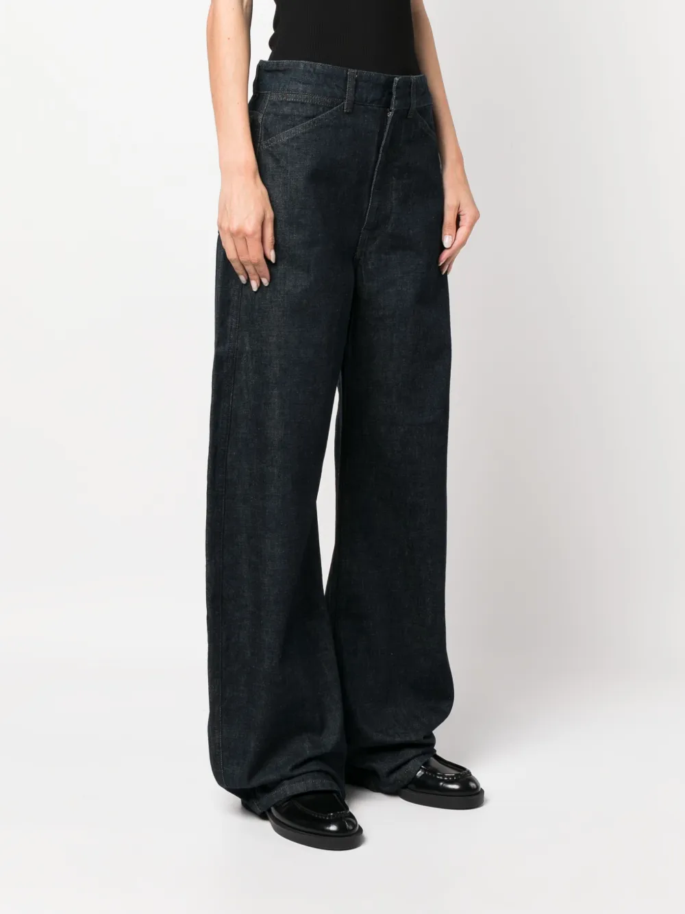 LEMAIRE 21SS Denim wide leg pants - パンツ