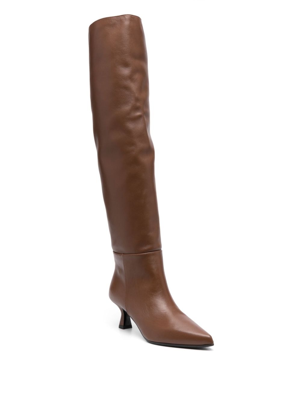 3juin 65mm knee-length leather boots - Bruin