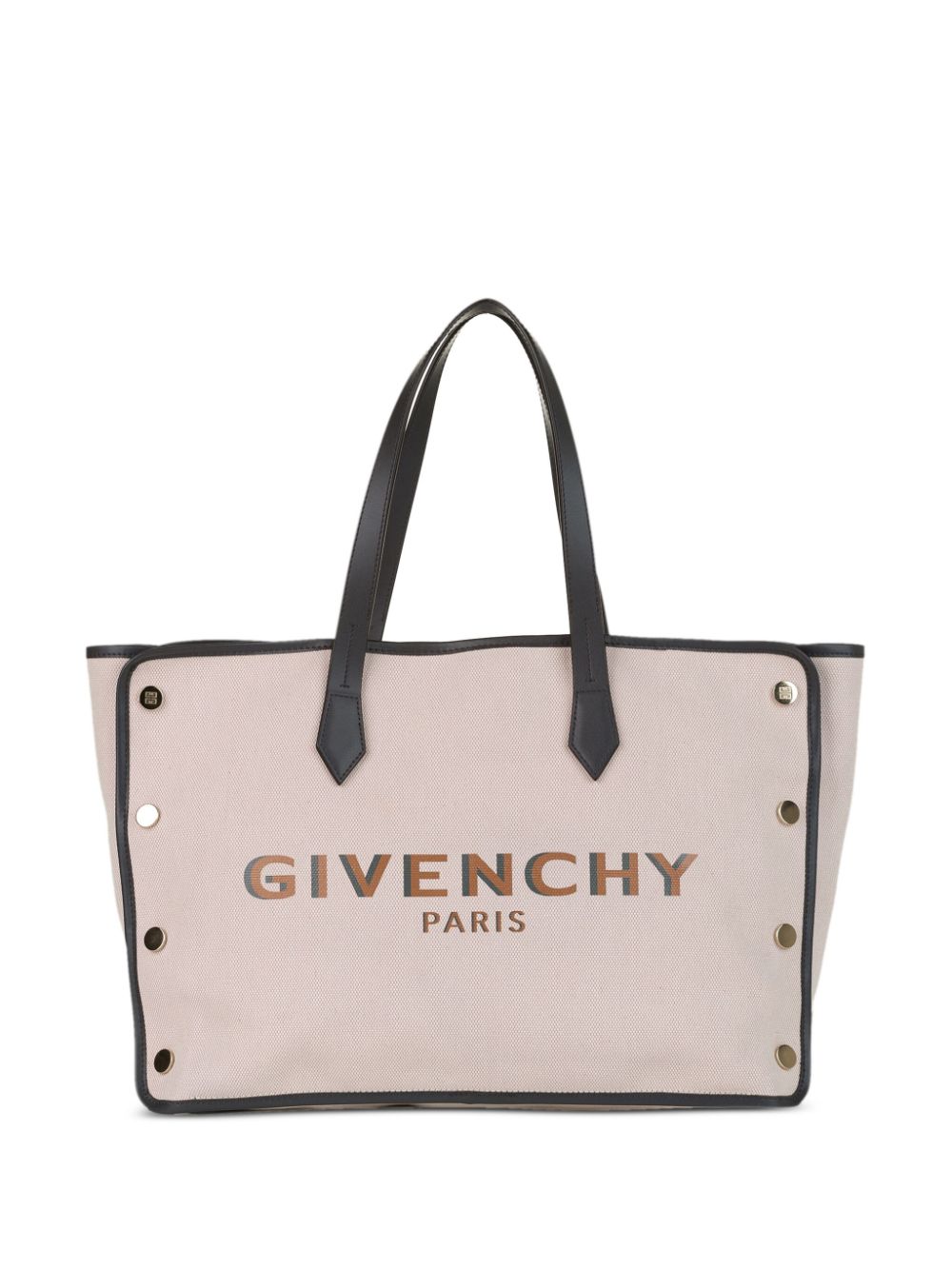 Pre-owned Givenchy Bond Canvas Tote Bag In Brown
