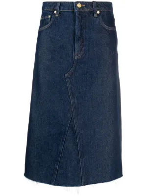 Jean skirts clearance for sale