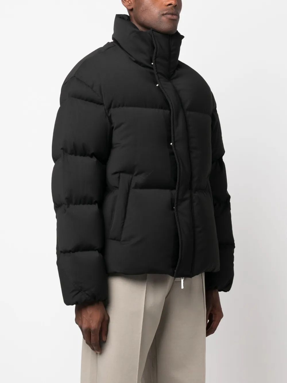 Armani padded down jacket hotsell