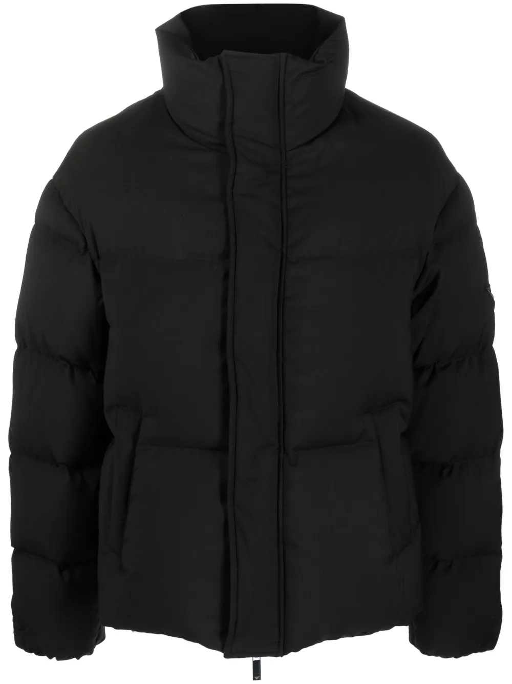 Emporio Armani funnel neck Padded Down Jacket Farfetch