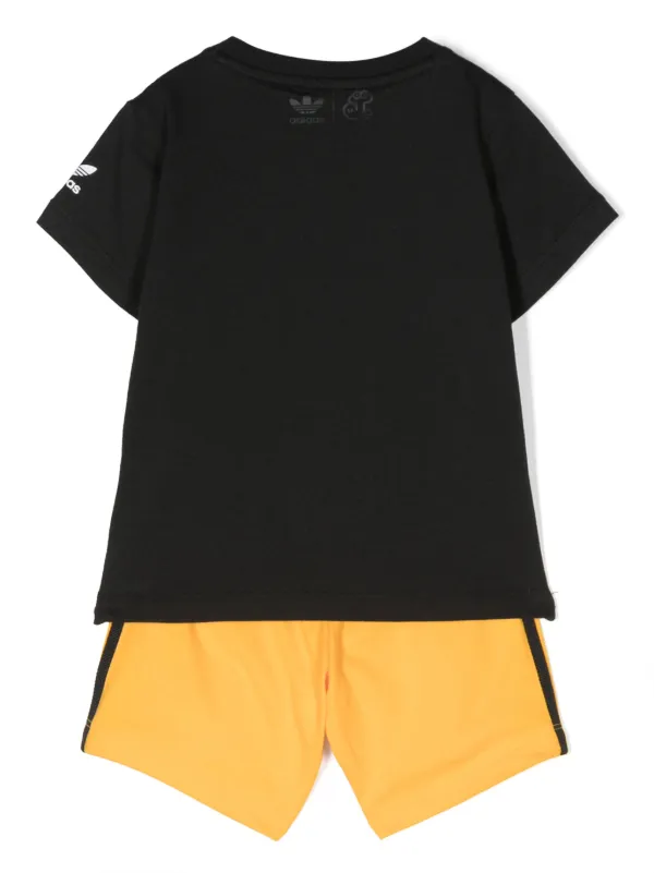 Short all black adidas sale