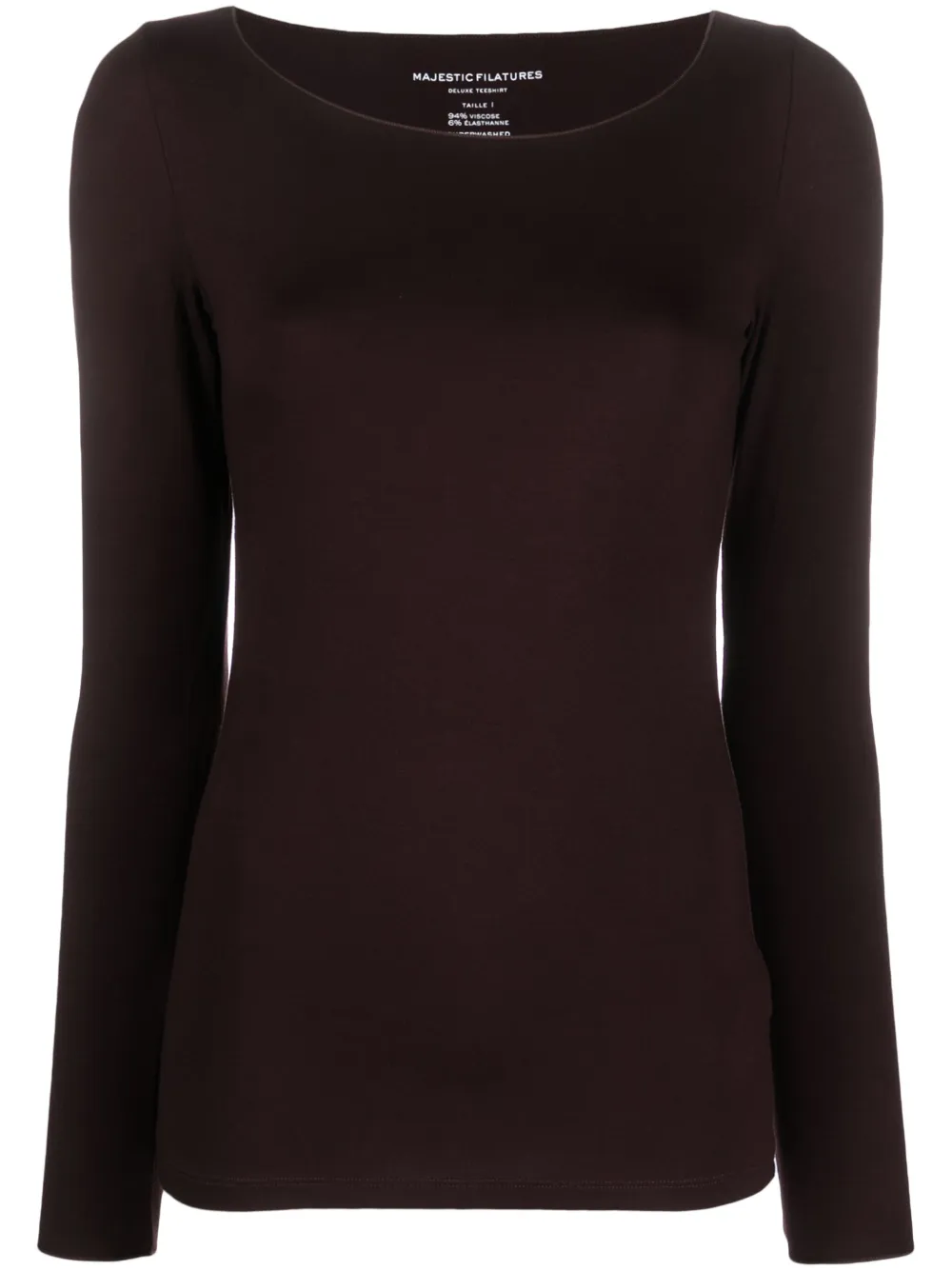 Majestic Filatures long-sleeved jersey T-shirt | Purple | Image 1