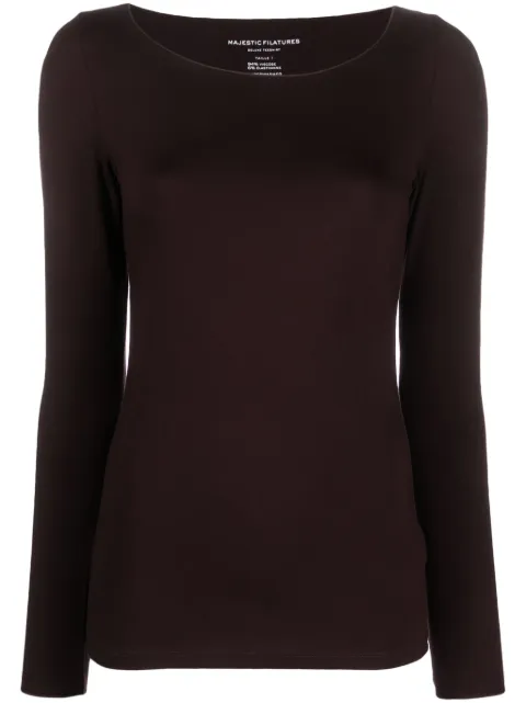 Majestic Filatures long-sleeved jersey T-shirt