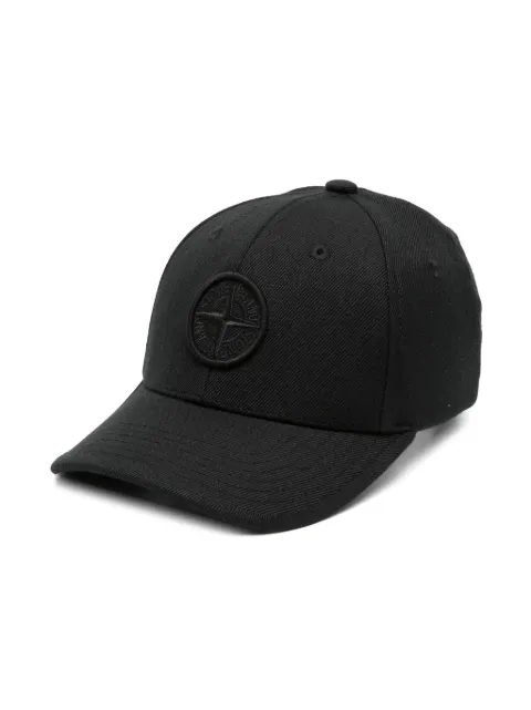 Stone Island Junior Compass-motif baseball cap