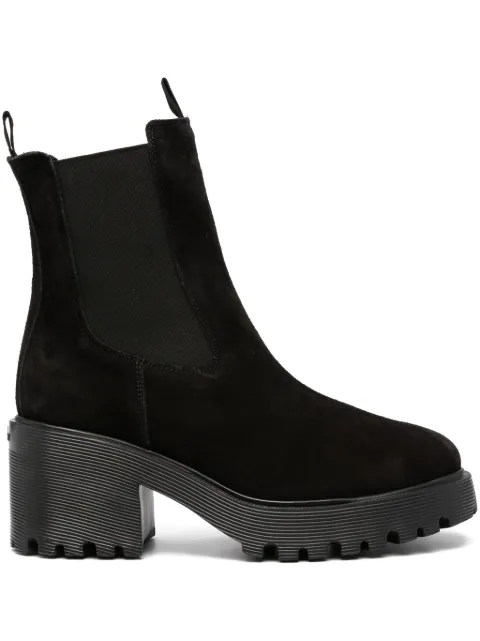 Hogan 70mm leather ankle boots