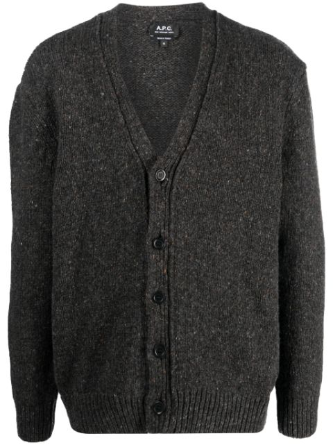 A.P.C. Teophile wool cardigan Men