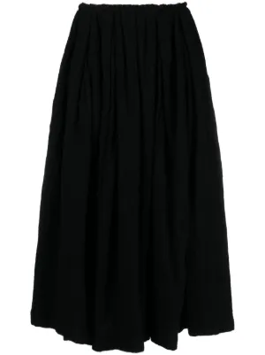 Black Comme Des Garçons Pleated Skirts for Women - Shop on Black Comme Des Garçons Pleated Skirts for Women - Shop on