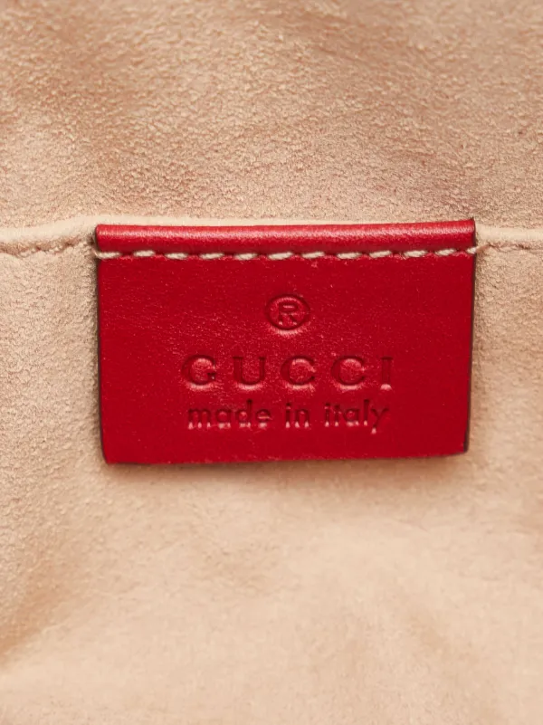 Gucci gg marmont on sale matelassé leather belt bag