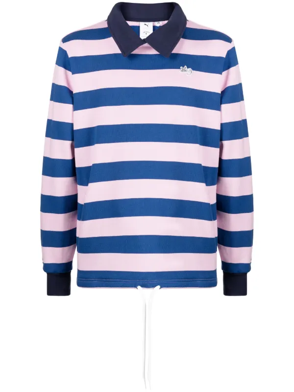 PUMA x Noah Striped Polo Shirt - Farfetch