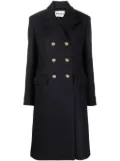 Miu Miu double-breasted wool coat - Blue