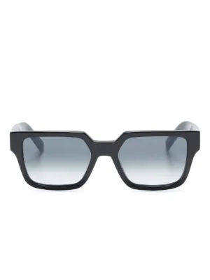 Prada Eyewear バイカラー サングラス | ブラック | FARFETCH JP