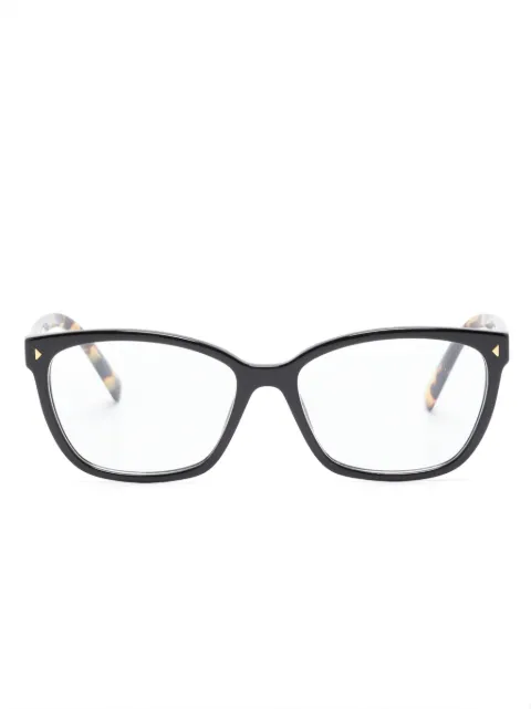 Prada Eyewear tortoiseshell-effect square-frame glasses