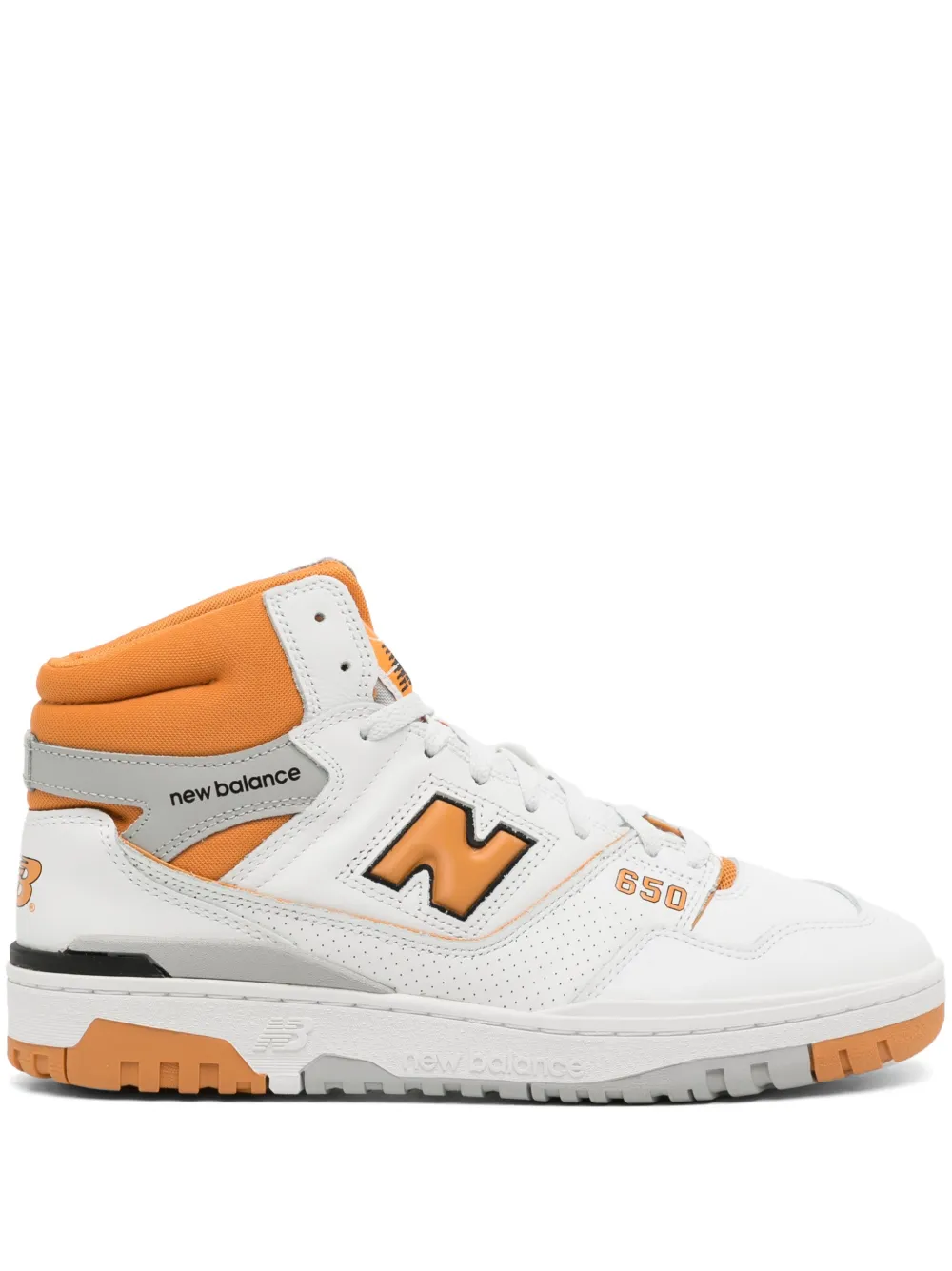 New Balance Bb650 High-top Sneakers In White