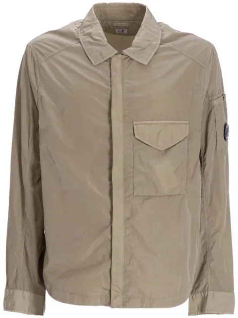 C.P. Company Lens-detail zip-up shirt jacket