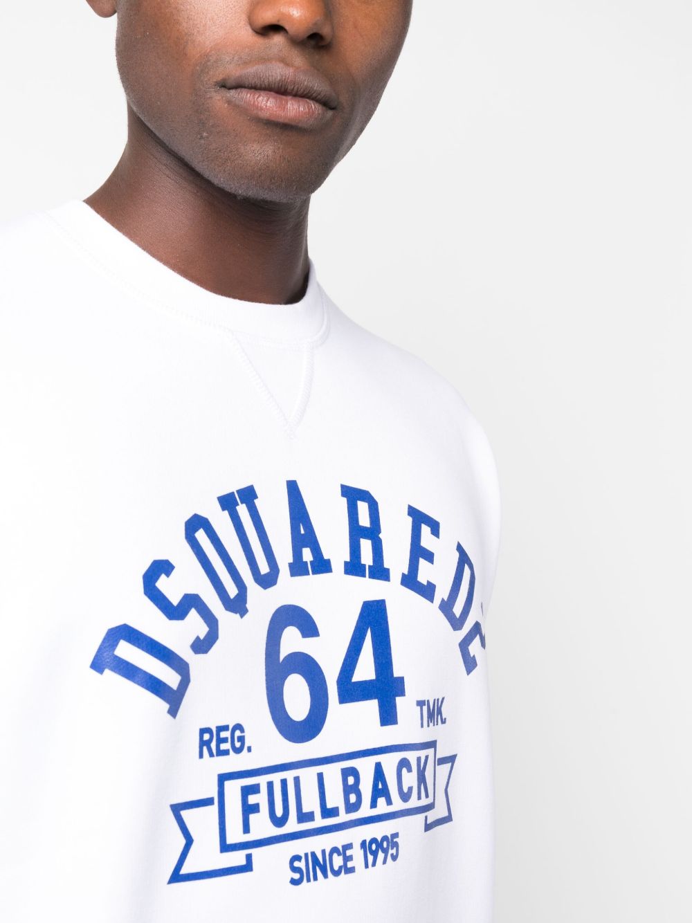 DSQUARED2 logo-print cotton sweatshirt Men