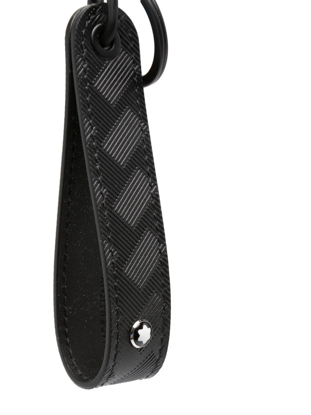 Montblanc Extreme 3.0 leather keychain - Zwart