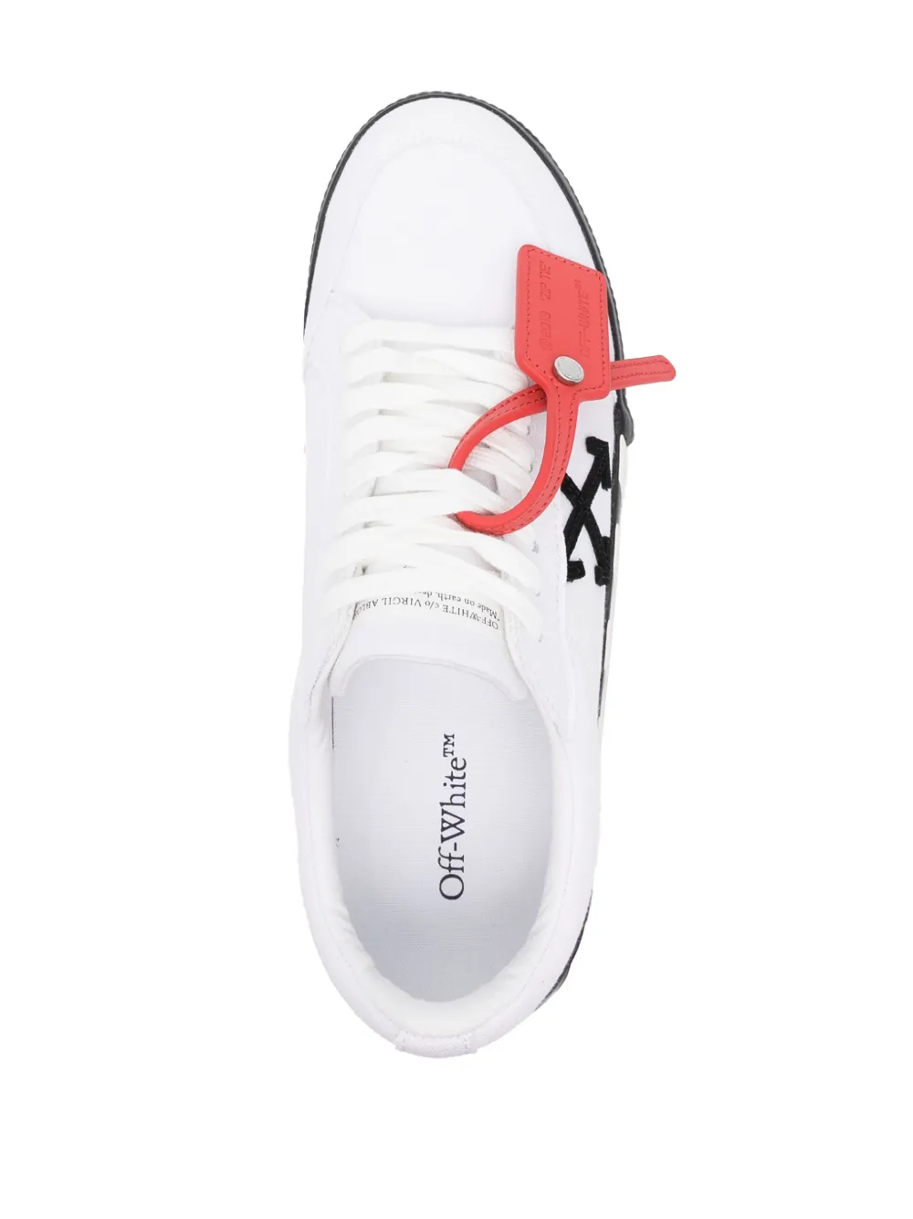 tenis vulcanized off white