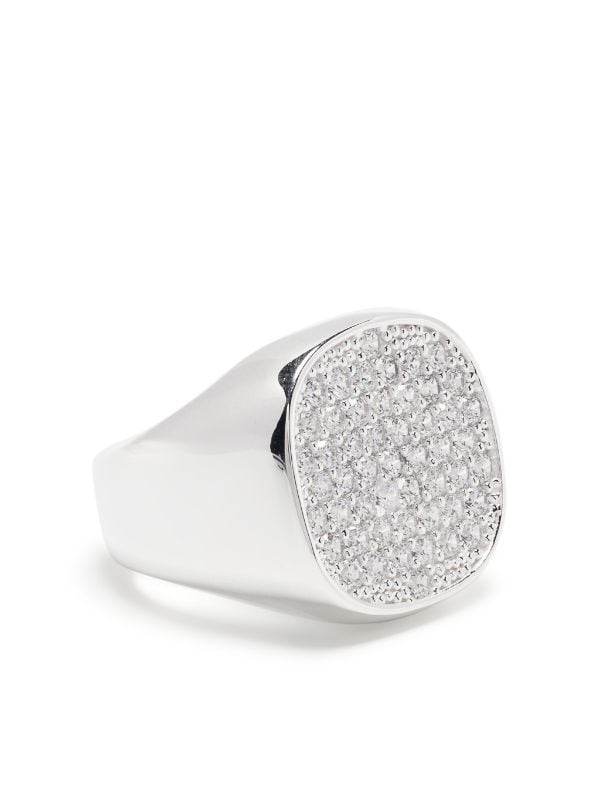 Hatton Labs Lactea Signet Ring - Farfetch