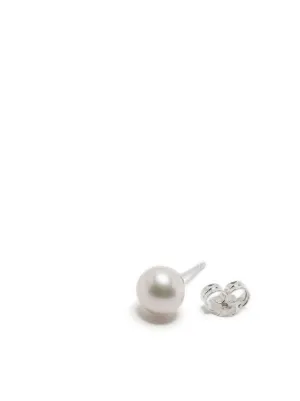 人気！HATTON LABS シルバー トライアングル ピアス Hatton Labs トライアングル ピアス | シルバートーン | FARFETCH JP