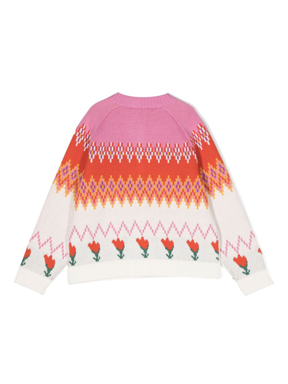 Stella McCartney Kids Intarsia vest - Wit