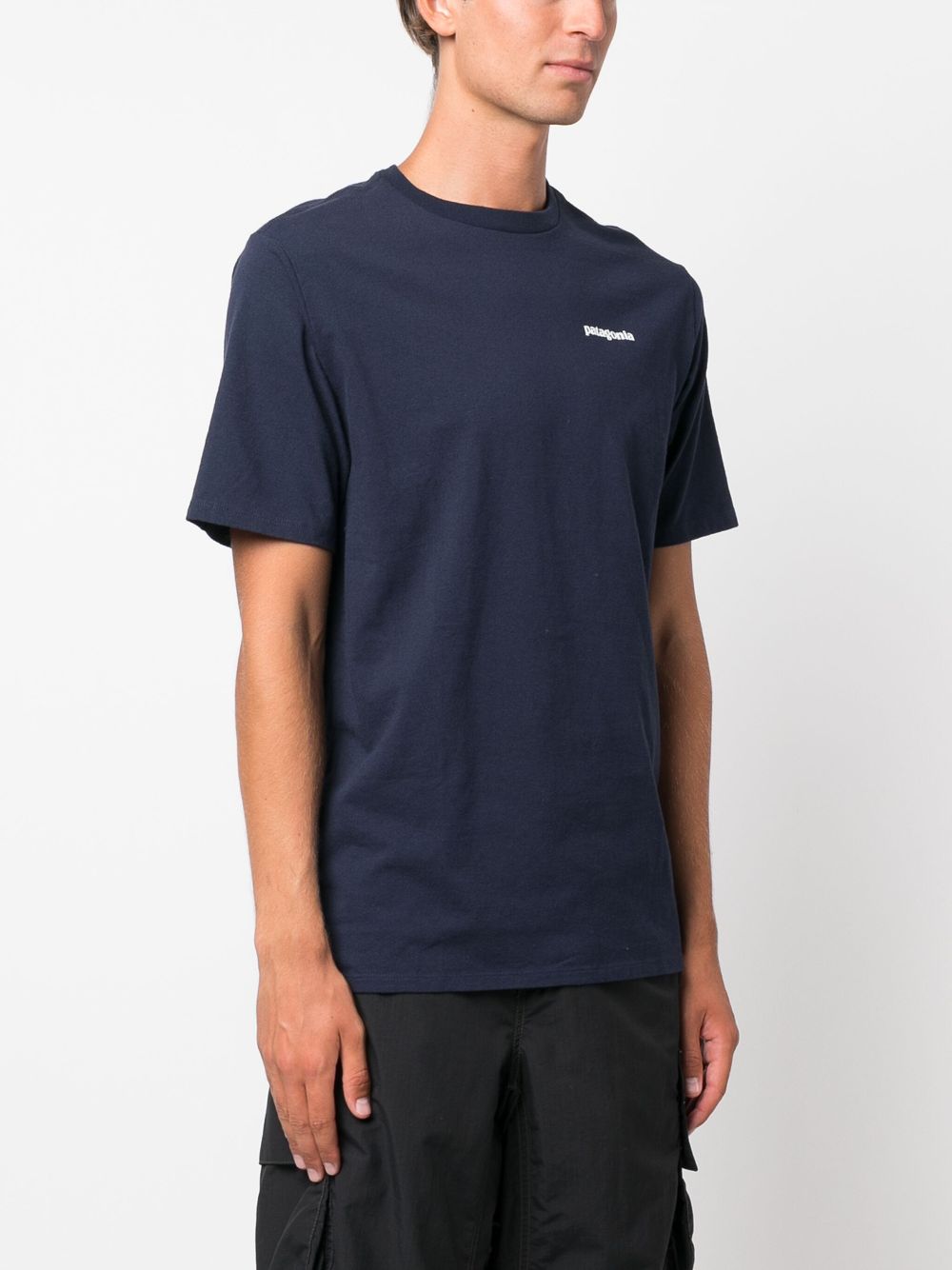 Patagonia logo-print crew-neck T-shirt - Farfetch