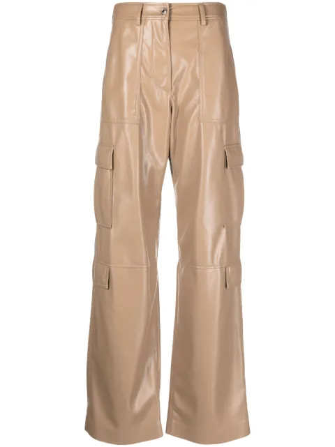 MSGM pantalones cargo con diseño texturizado